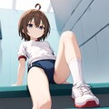 ブルマ　短髪少女 7枚目