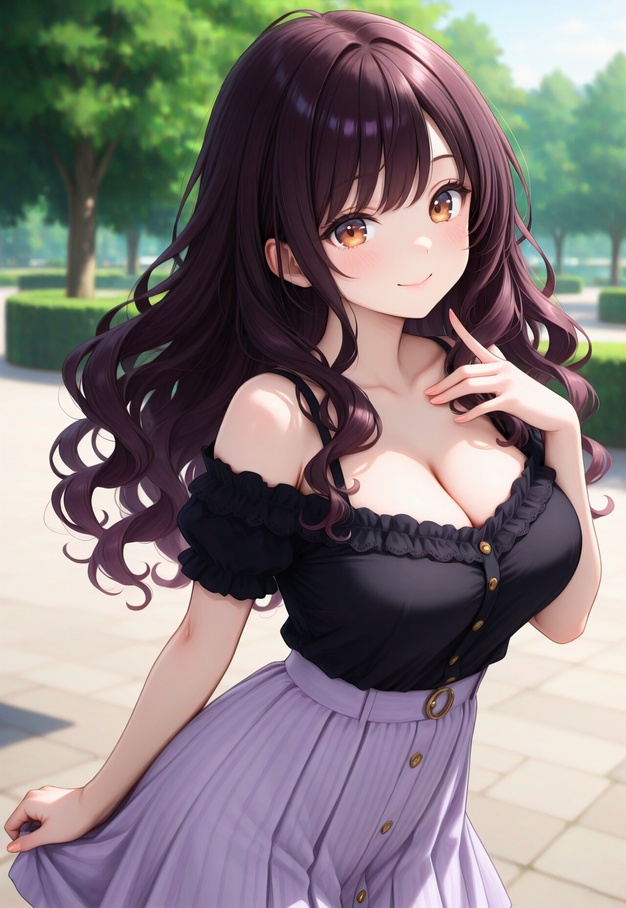 633（黒いオフショル）
