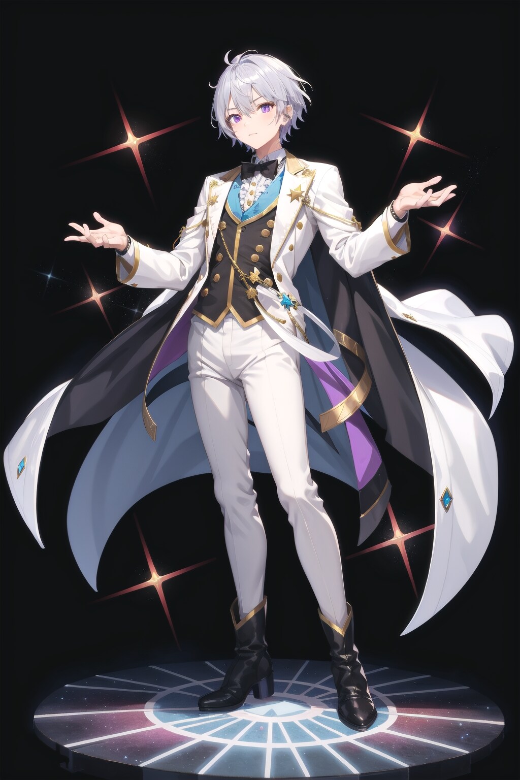 マジカルパフォーマー、神秘的な魔法ショーの主演者