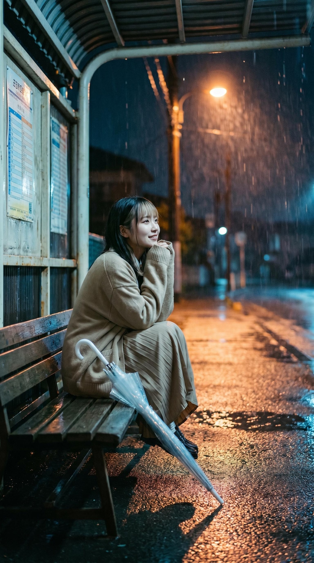 Waiting with the Sound of Rain