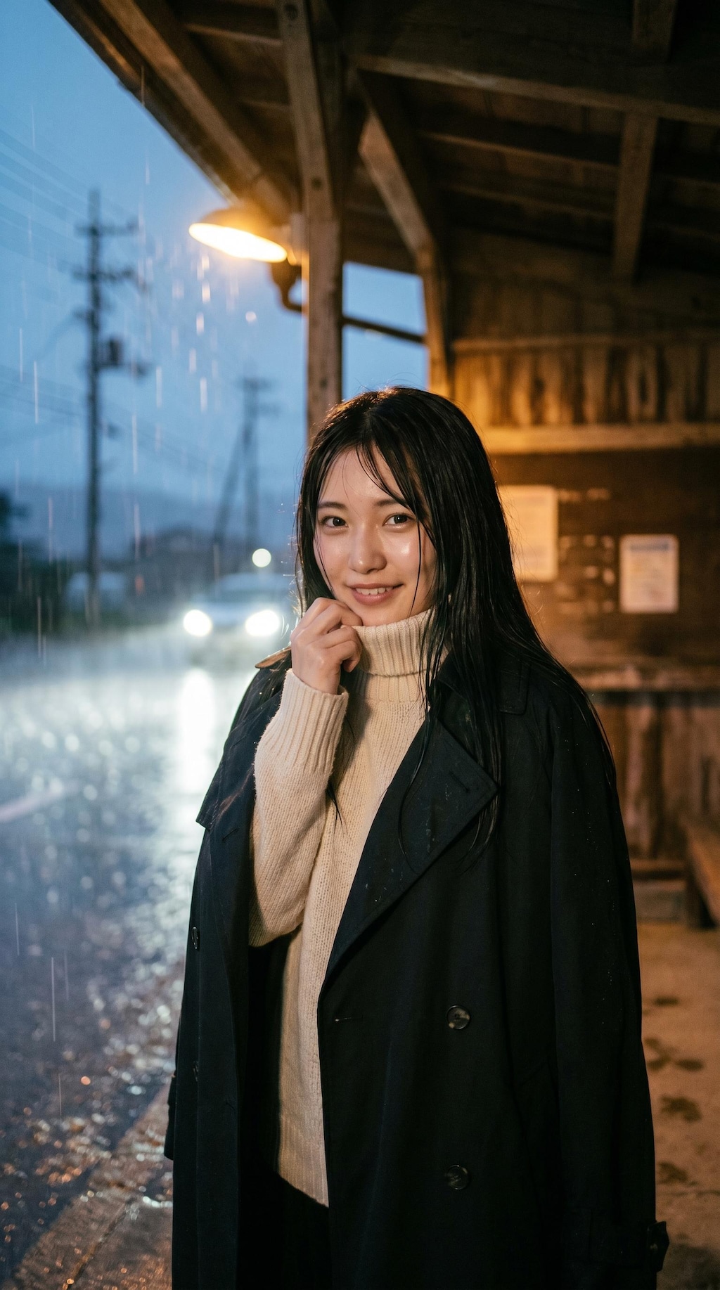 Waiting with the Sound of Rain