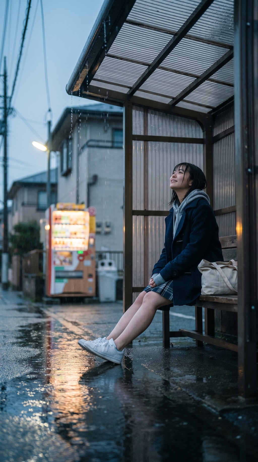 Waiting with the Sound of Rain