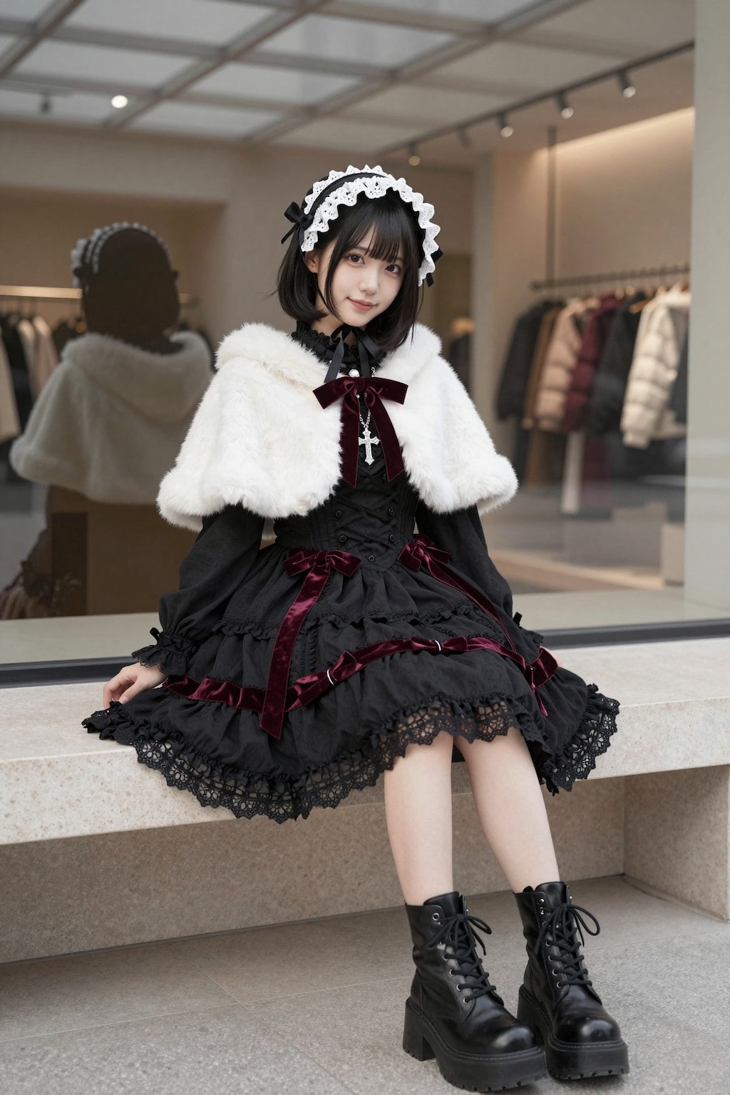 Z-Image Turboをお試し冬ファッション