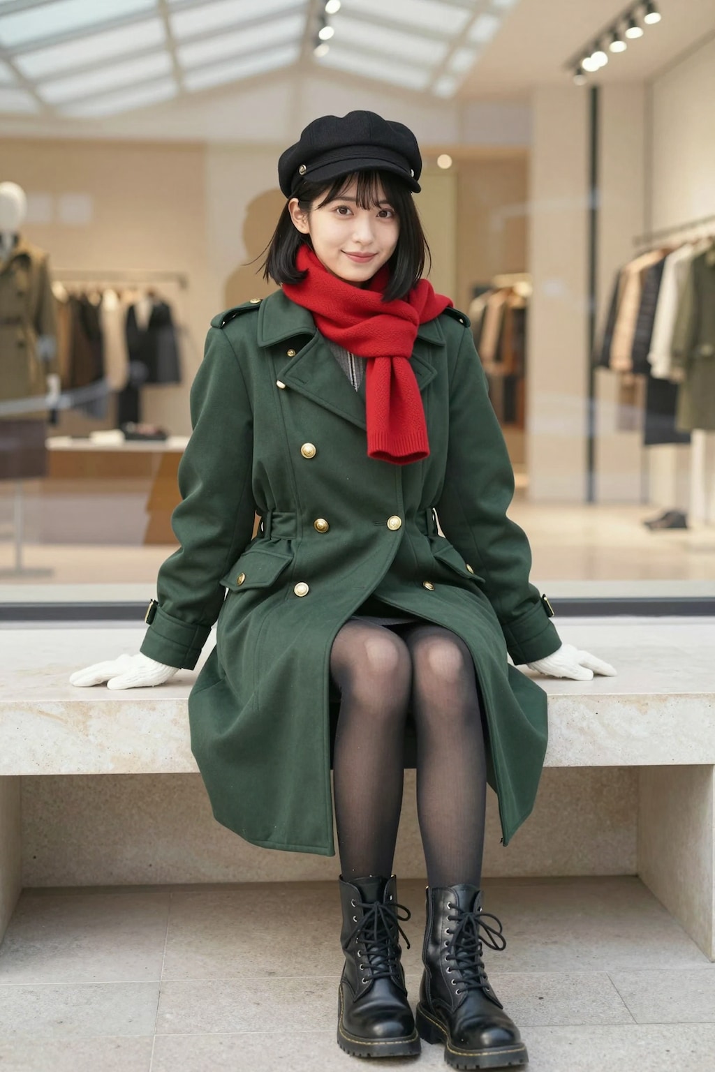 Z-Image Turboをお試し冬ファッション