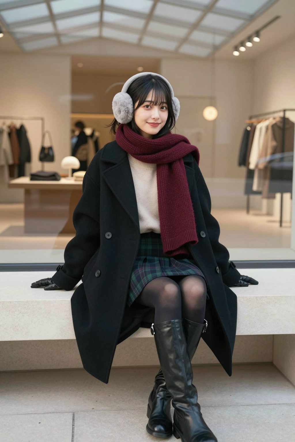 Z-Image Turboをお試し冬ファッション