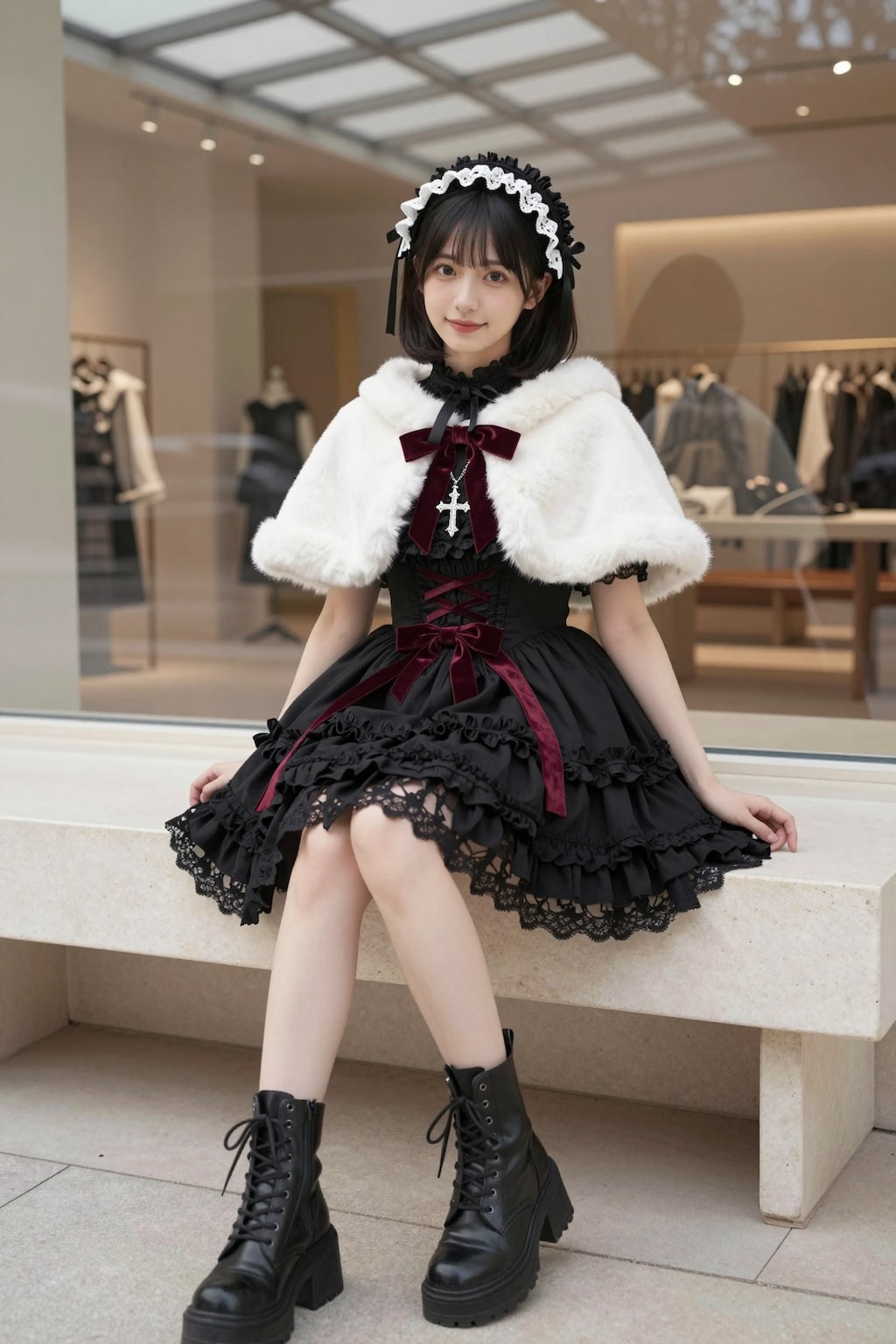 Z-Image Turboをお試し冬ファッション