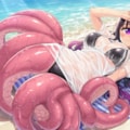 単眼スキュラ　濡れ透けビキニ 3枚目
