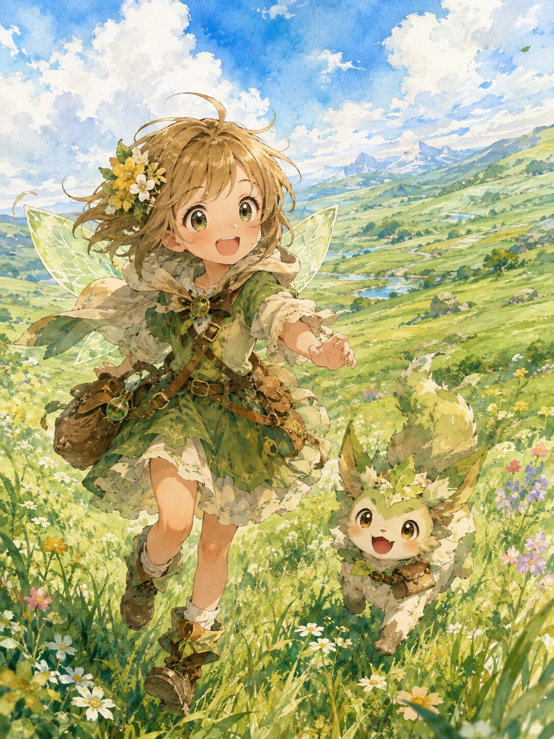 大草原の大冒険 | の人気AIイラスト・グラビア