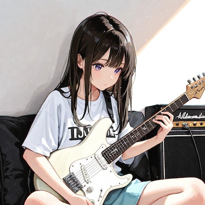 ギター女子 (練習)