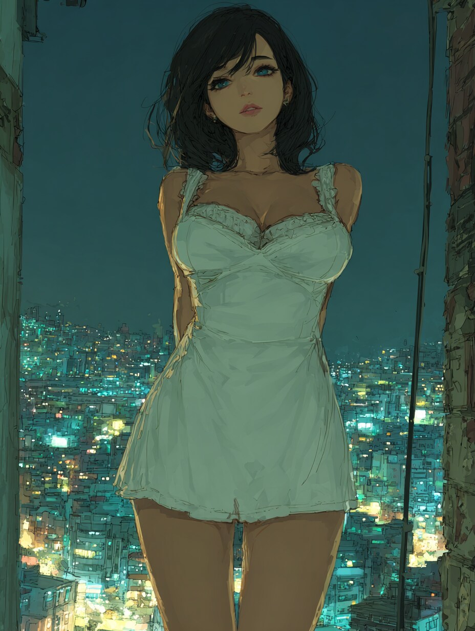 エッチなドレス着た女の子 | の人気AIイラスト・グラビア