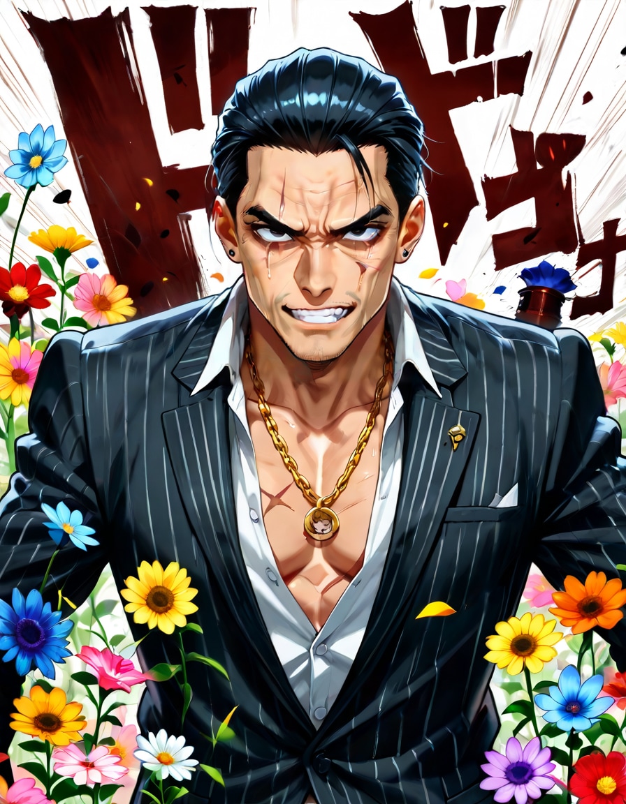 ヤクザとお花