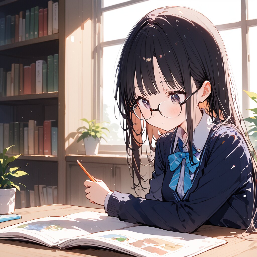 図書委員兼歴史研究部 | の人気AIイラスト・グラビア