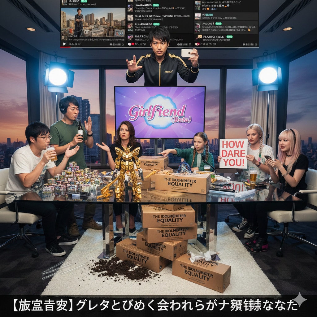 インフルエンサー達のぶつけ合い