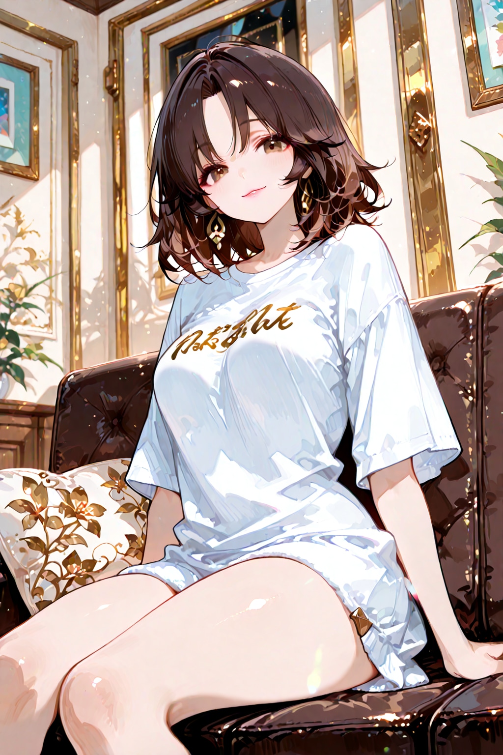 大きめのシャツ