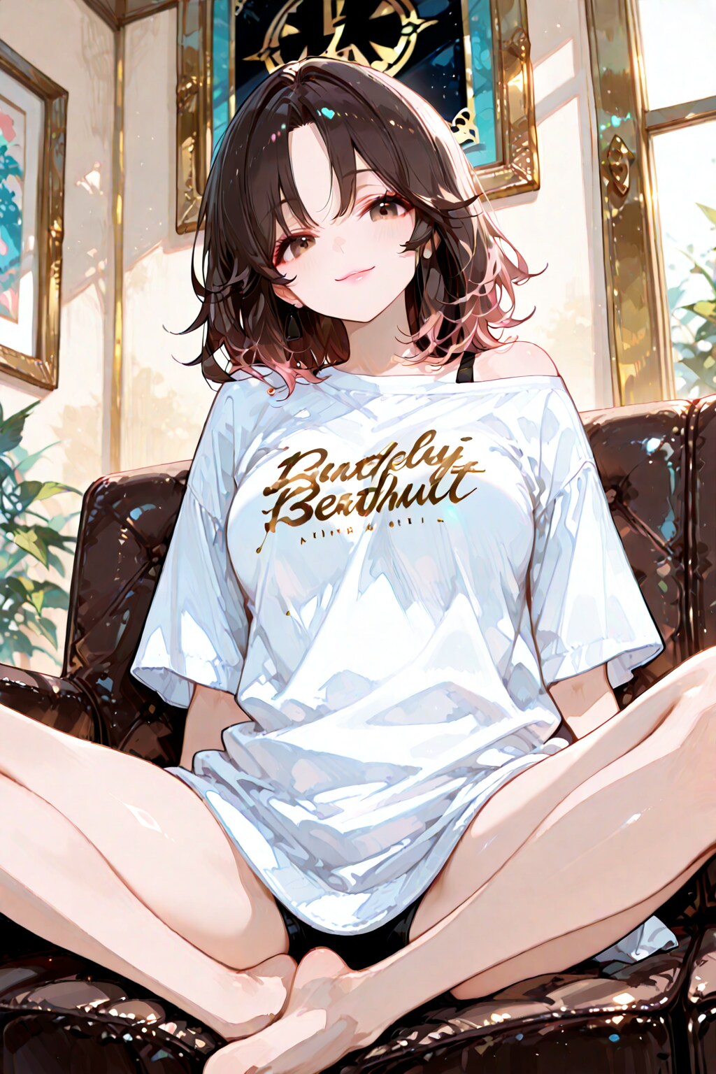 大きめのシャツ