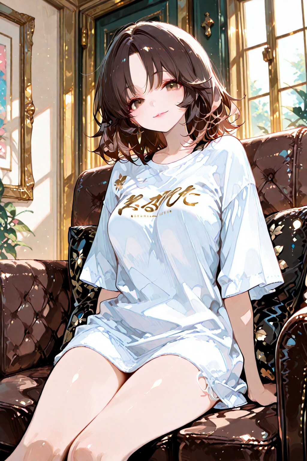 大きめのシャツ