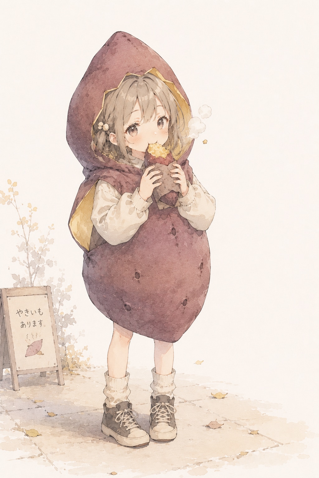 やきいも売りの少女