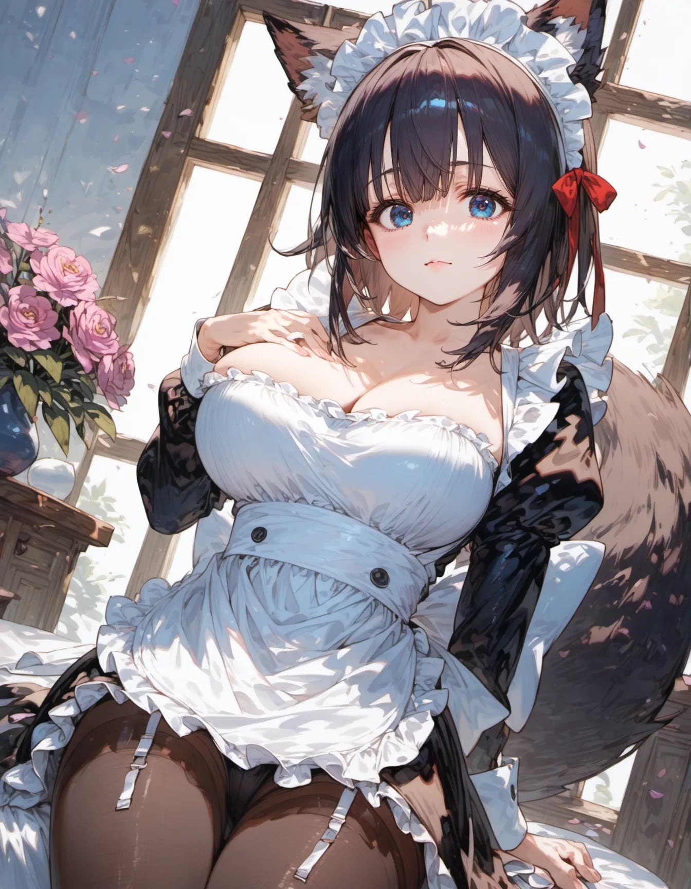 Soft Light on Velvet Silence | の人気AIイラスト・グラビア