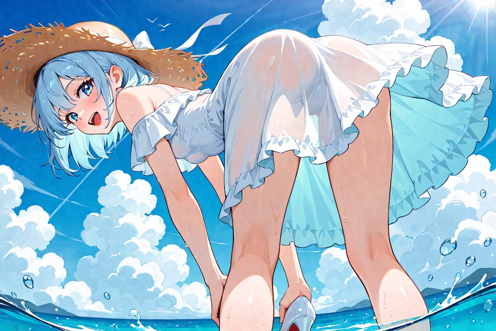 海があったら、つい