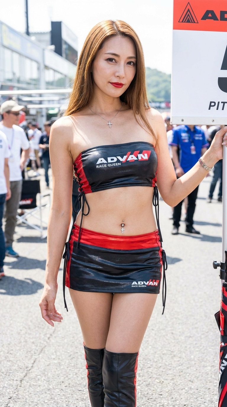 人妻レースクイーン