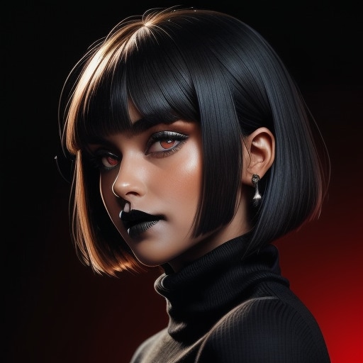 黒ずくめの女性〈５〉