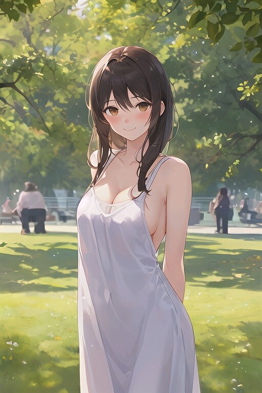 ノーブラお姉さん