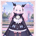 低年齢量産型好きのお兄ちゃんへ018《地雷系クロミちゃんSeaArt》 4枚目