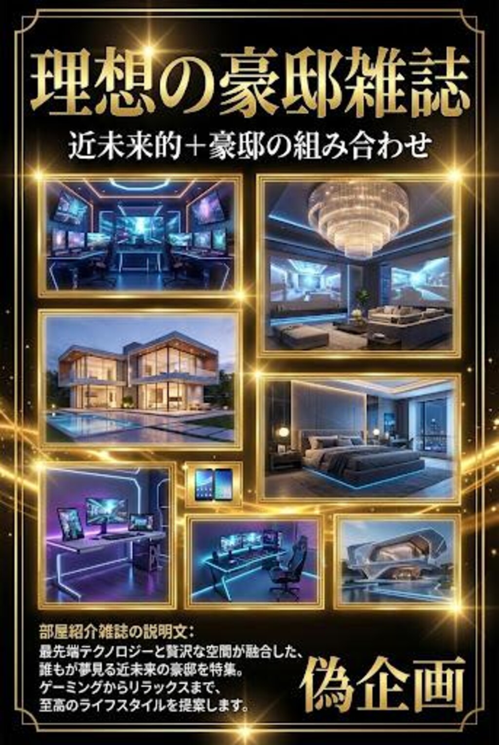 理想の豪邸　ゲーミング部屋