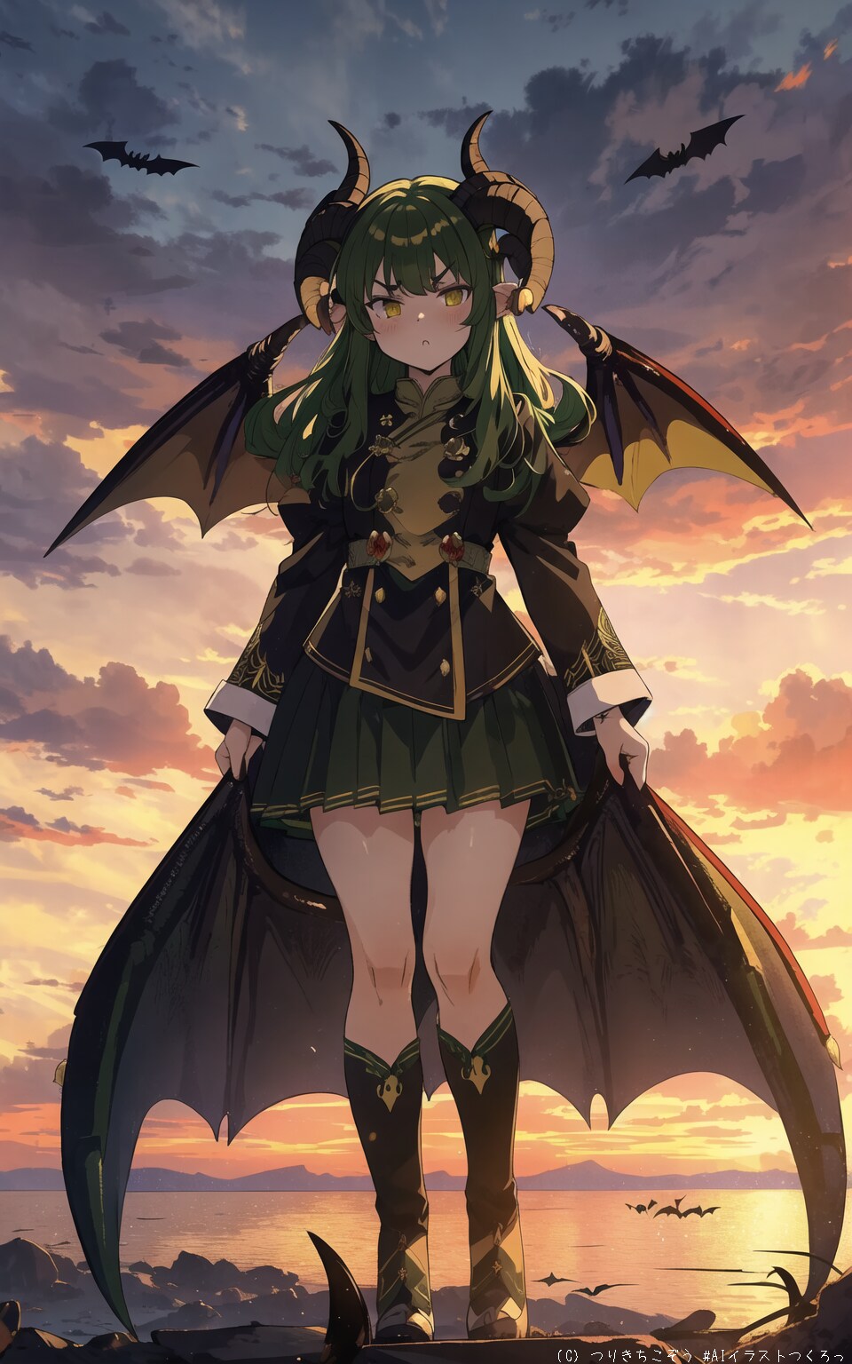 ソロモンより封印されし72柱の悪魔26〜ブネ | の人気AIイラスト・グラビア