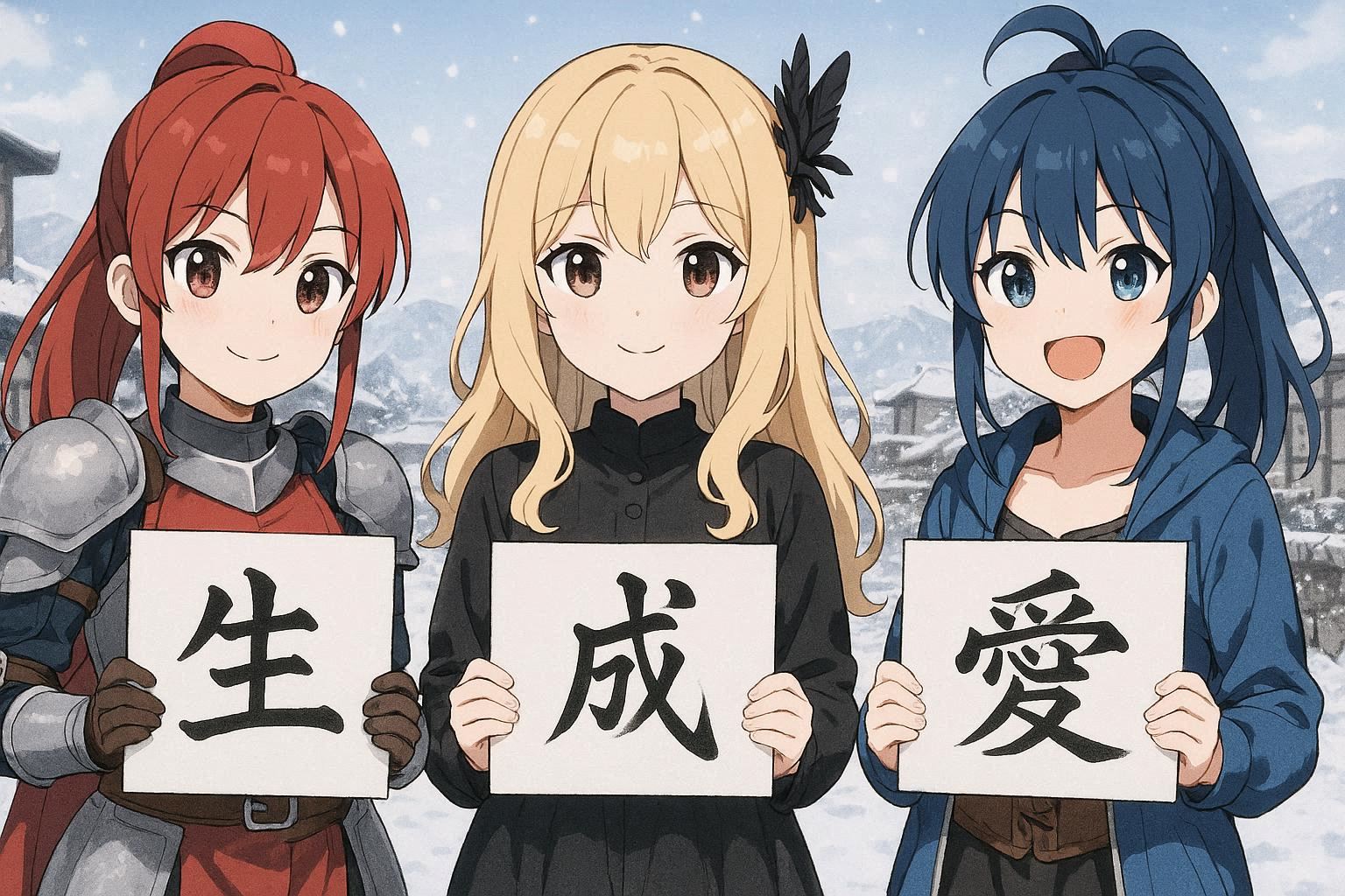 生・成・愛 | の人気AIイラスト・グラビア