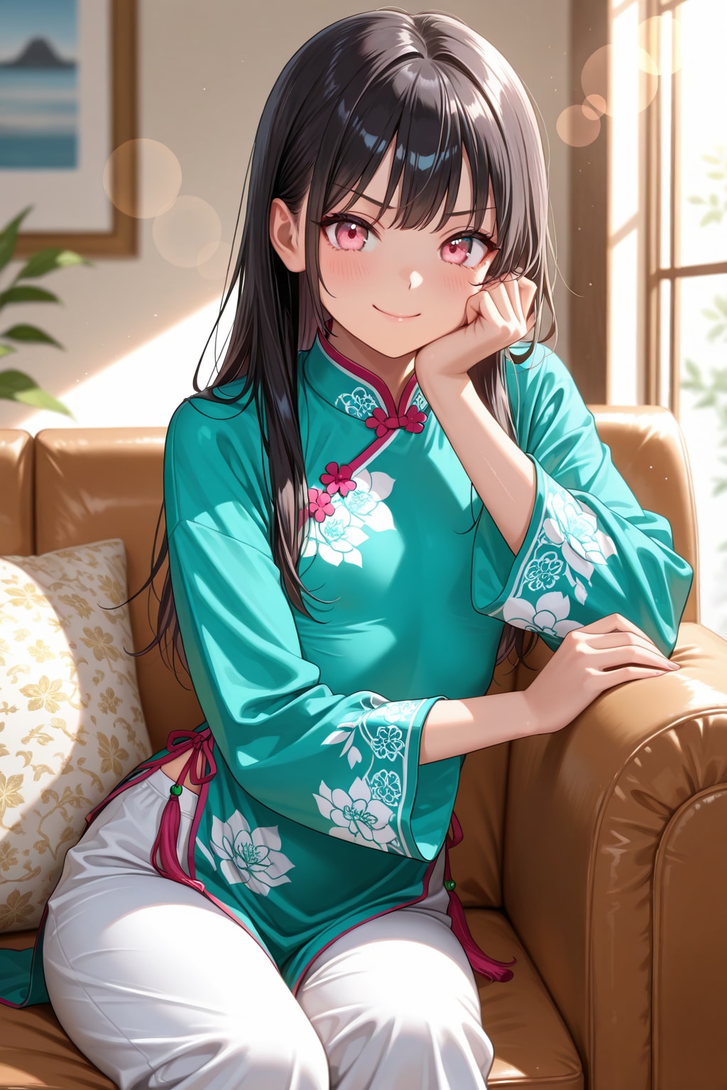 「アオザイだって。可愛いわね♪」