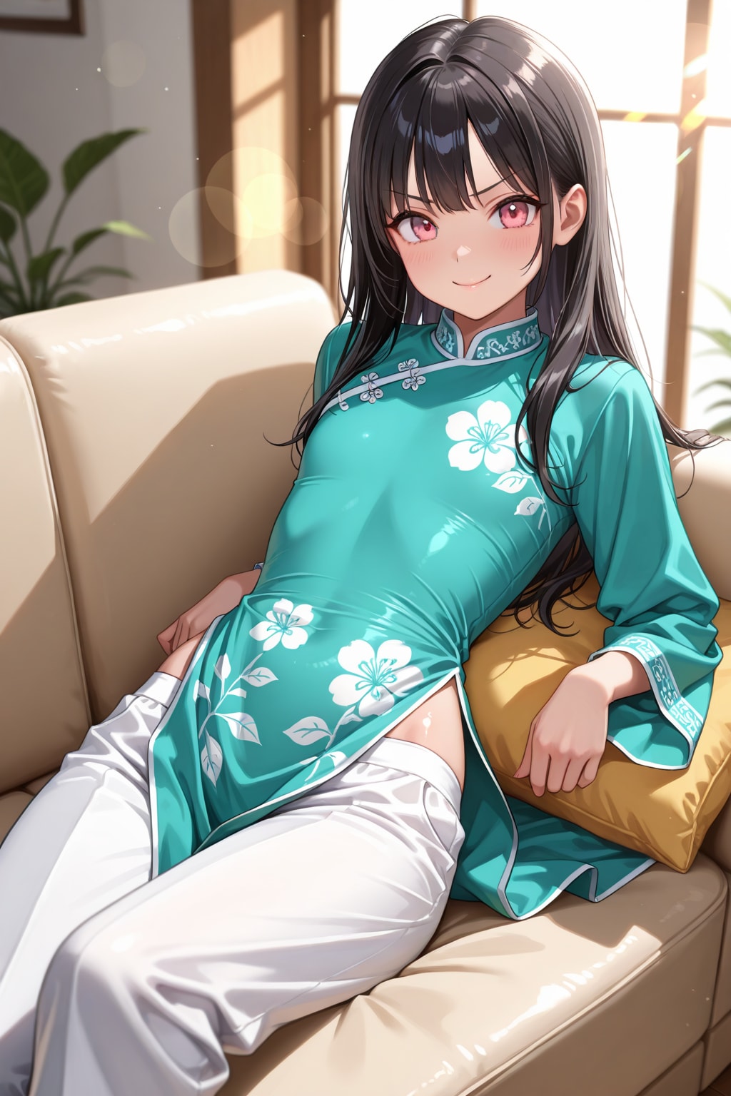 「アオザイだって。可愛いわね♪」