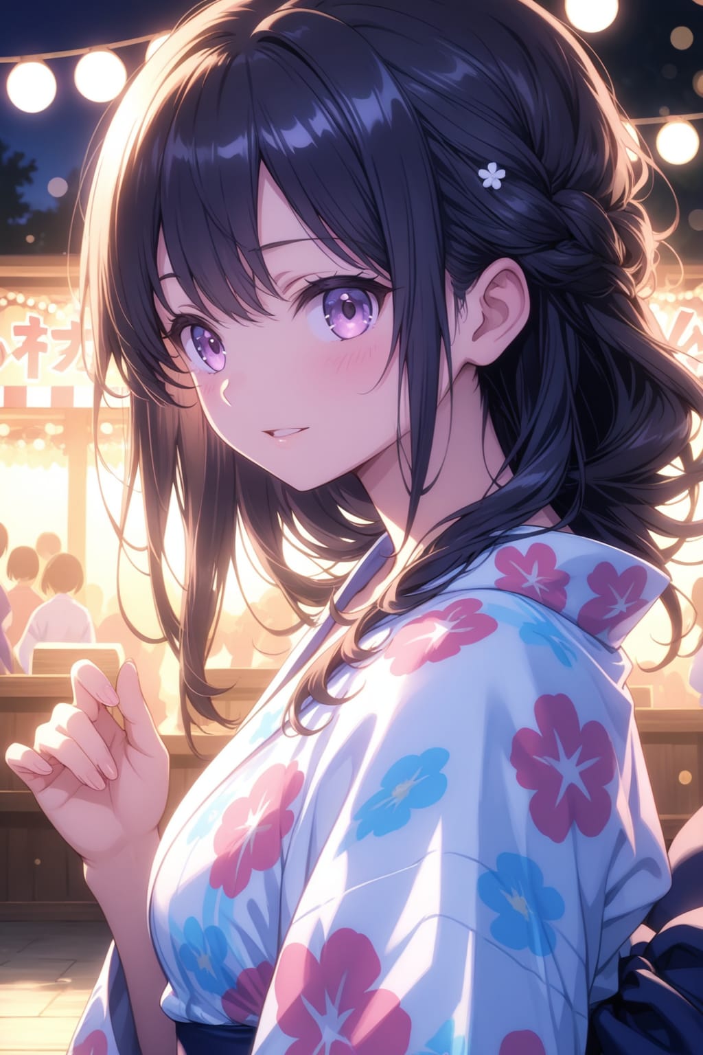 LARIMARちゃんと夏祭り | の人気AIイラスト・グラビア