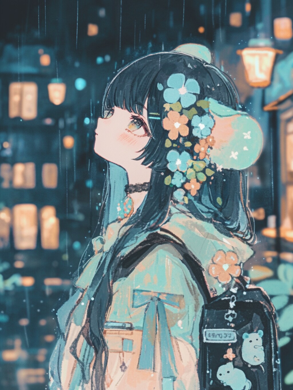 黒髪ロングでいきましょう