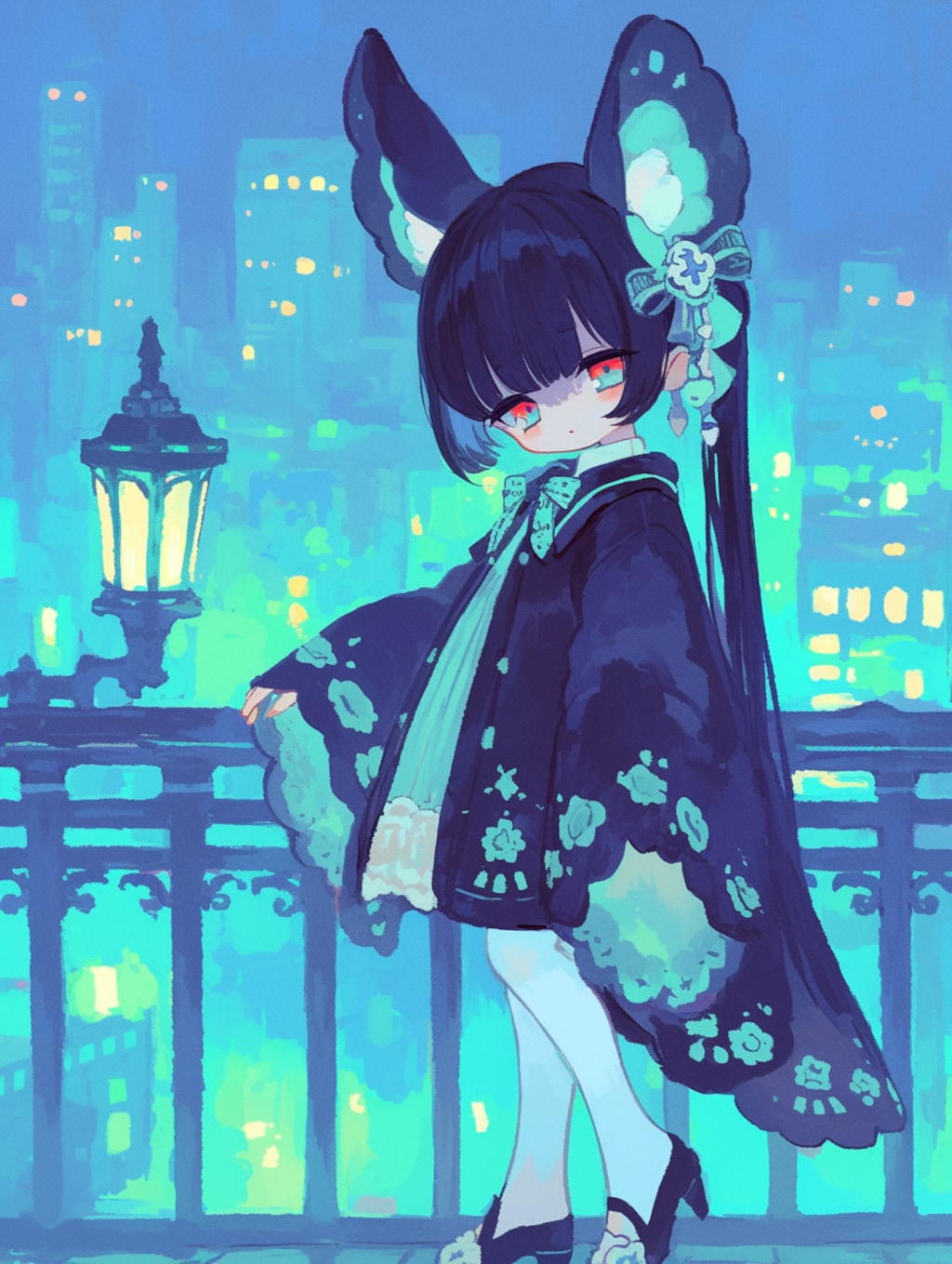 黒髪ロングでいきましょう