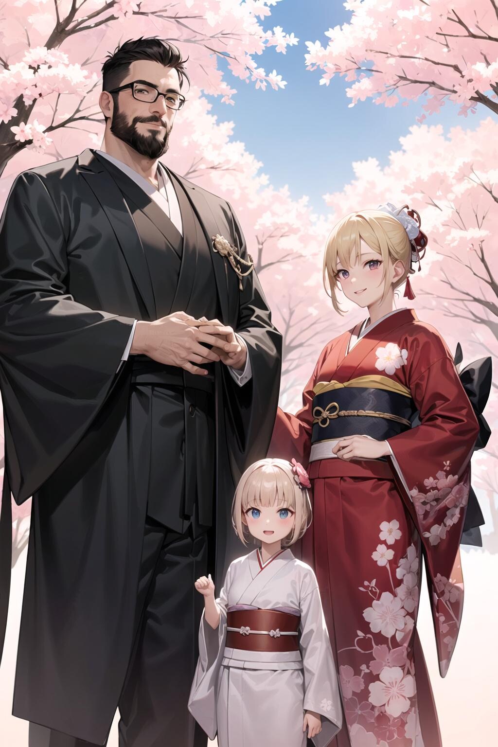 家族の肖像、春。