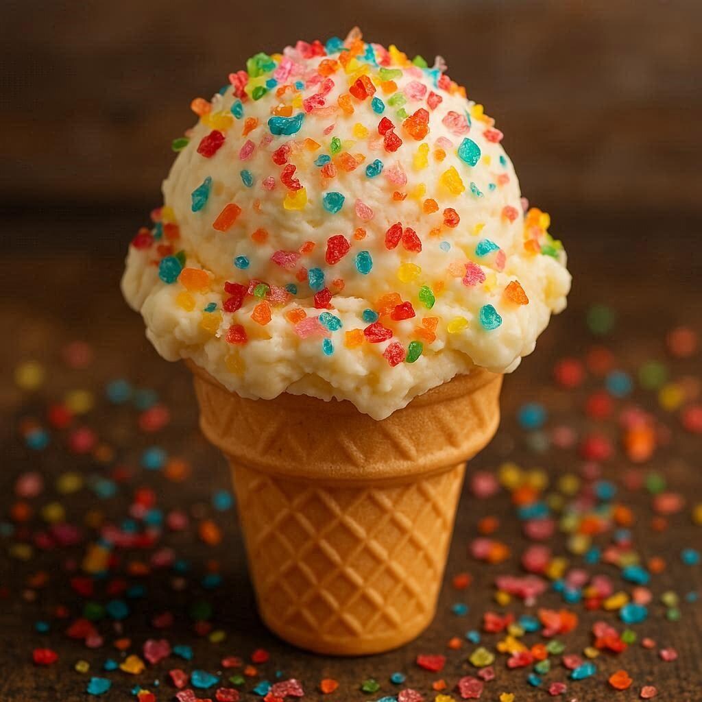 パチパチアメのアイス