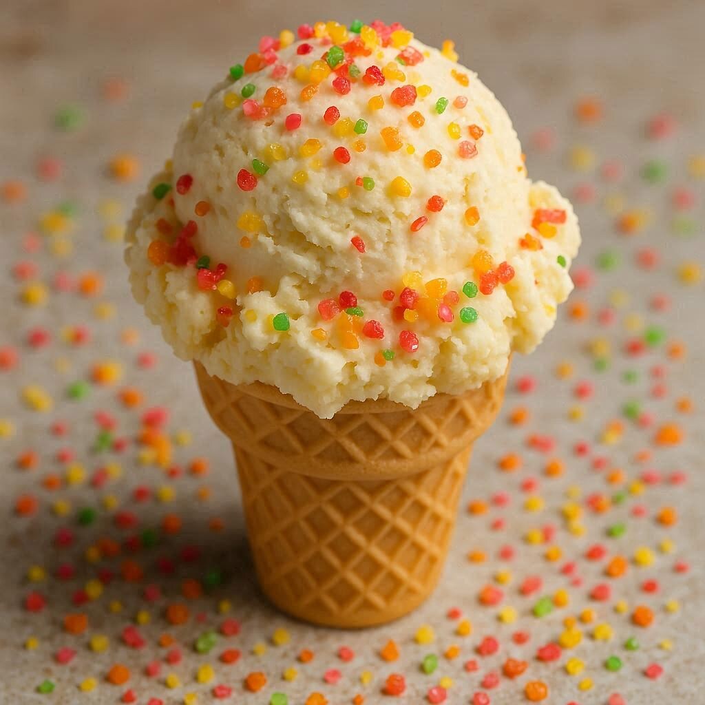 パチパチアメのアイス