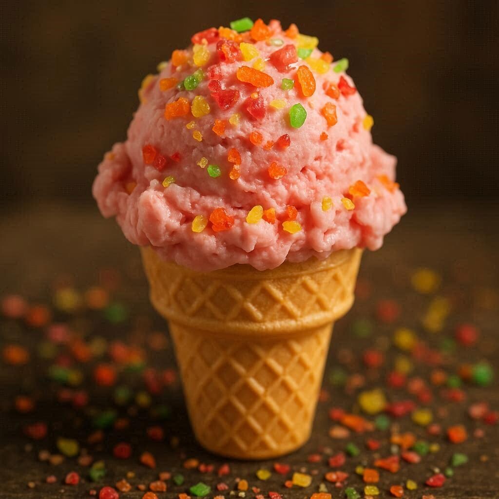 パチパチアメのアイス