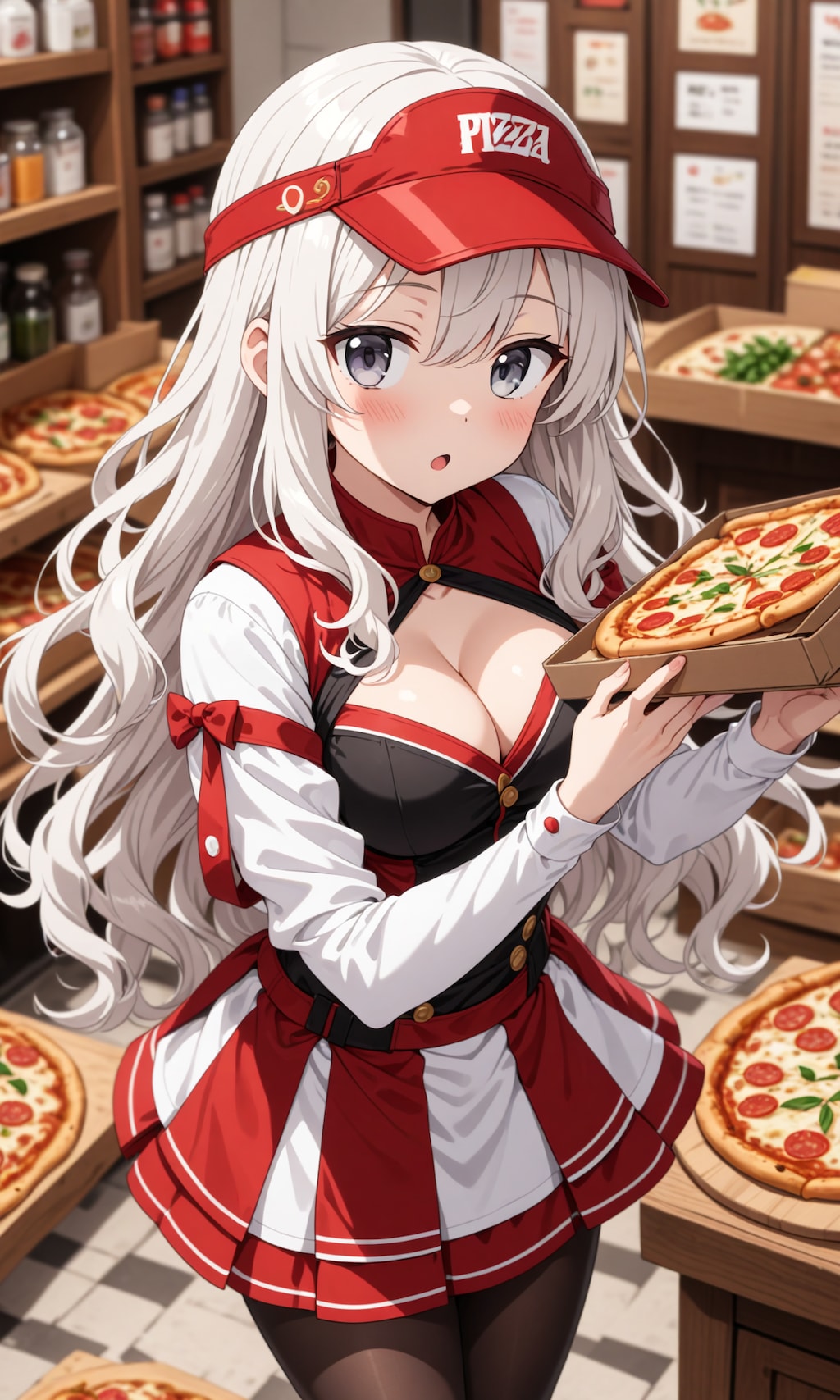 お嬢様のピザバイト