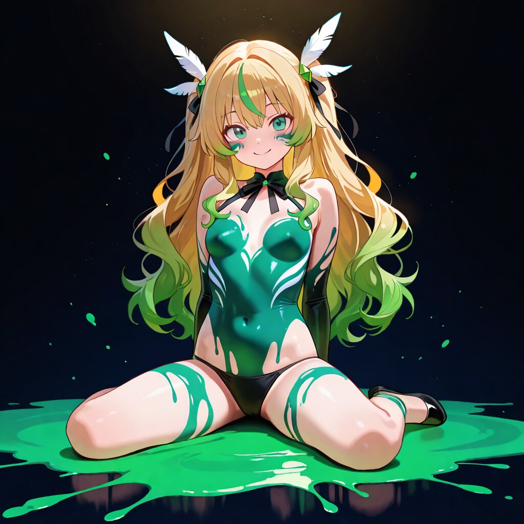 ペイント少女