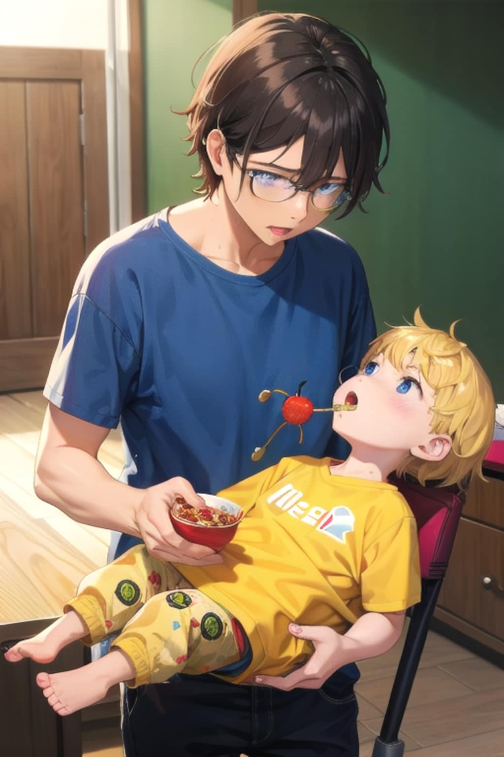 食べさせてあげなきゃ