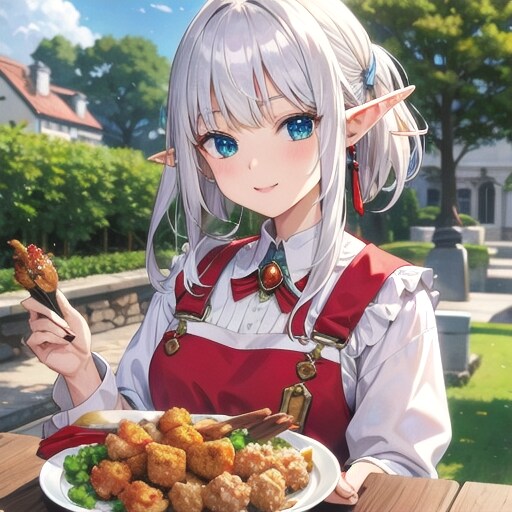 エルフと唐揚げ①