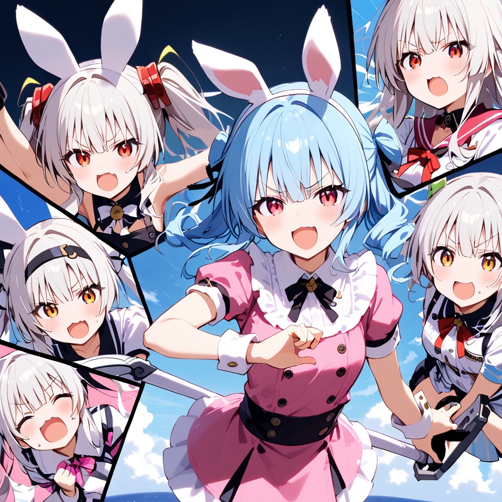 ウサギたちのハチャメチャデイズ