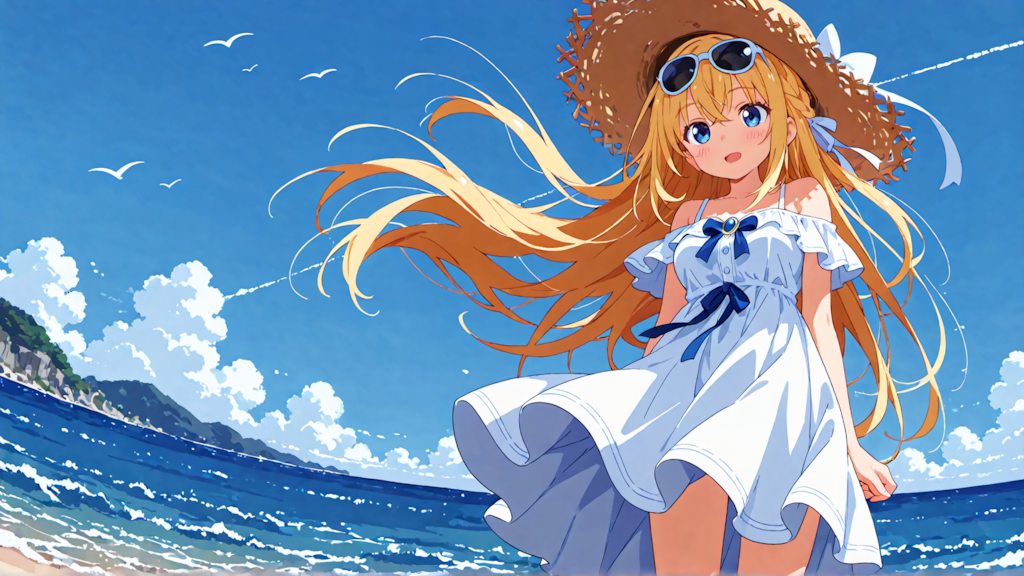 夏空の君へ。