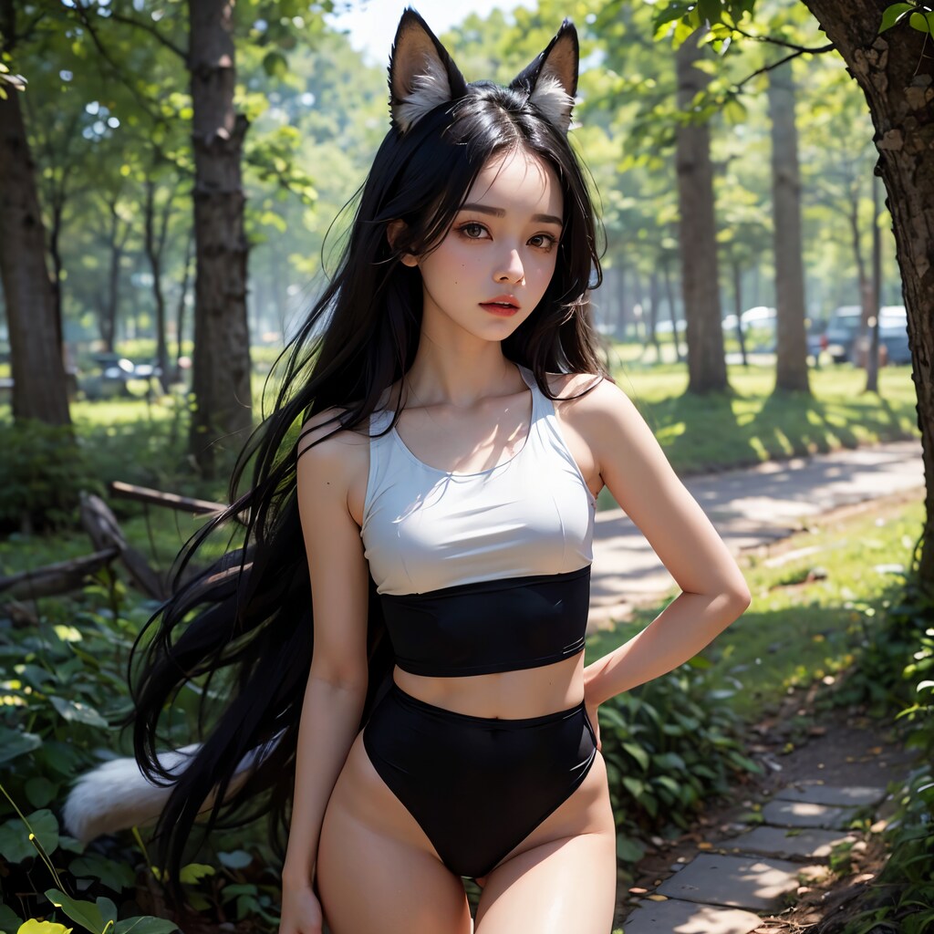 可愛い獣娘　和歌月まりあ