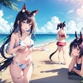 架空ウマ娘・水着も増える 2枚目