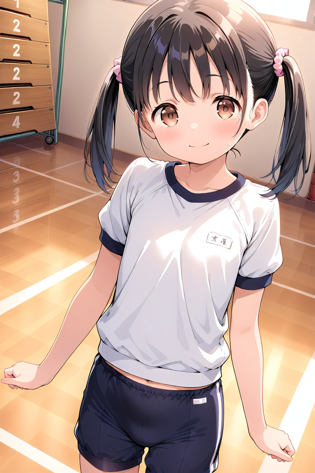 体操服美少女