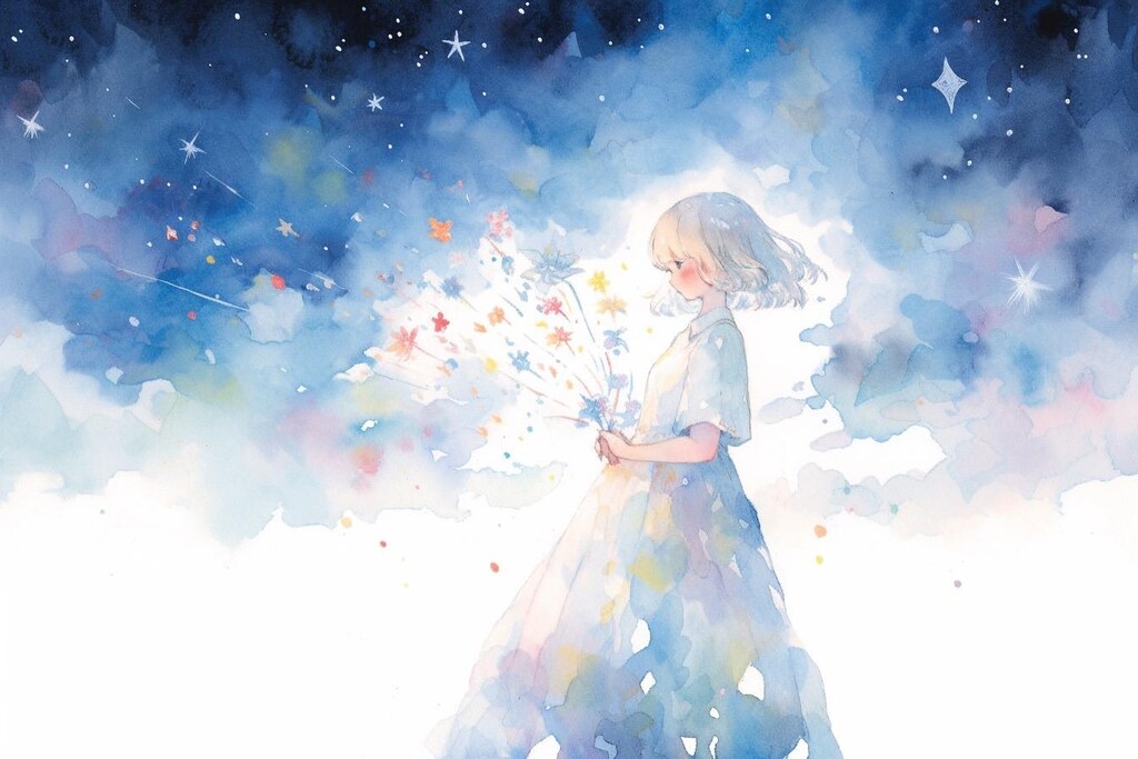 星降る夜の花束