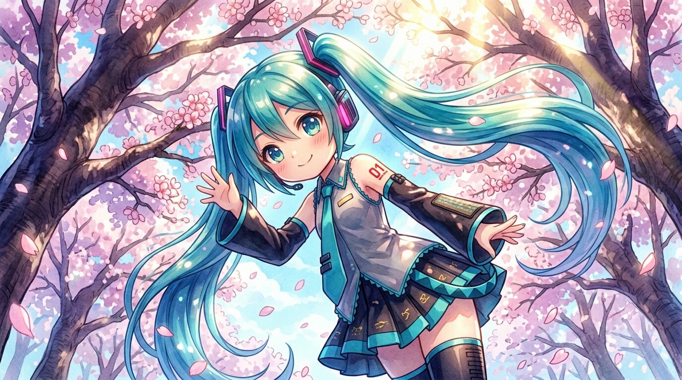 みどツイさん。桜